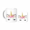 Magical Unicorn Mug and Coaster set