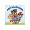 Paw Patrol Party Decor Stickers - Pack of 25 Self Adhesive - Size: 10cmx10cm