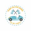 Racing Theme Kids Birthday Party Stickers - Pack of 30