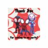 Spidey and Friends Party Stickers - Pack of 30 Stickers - 10 cm