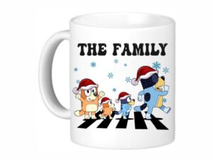 Bluey Christmas Coffee Mug