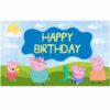 Peppa Pig Birthday Banner